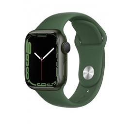 Купить Apple Watch Series 7 41mm Green Aluminum Case with Clover Sport Band онлайн